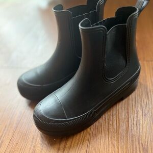 Kids Black Chelsea Boots